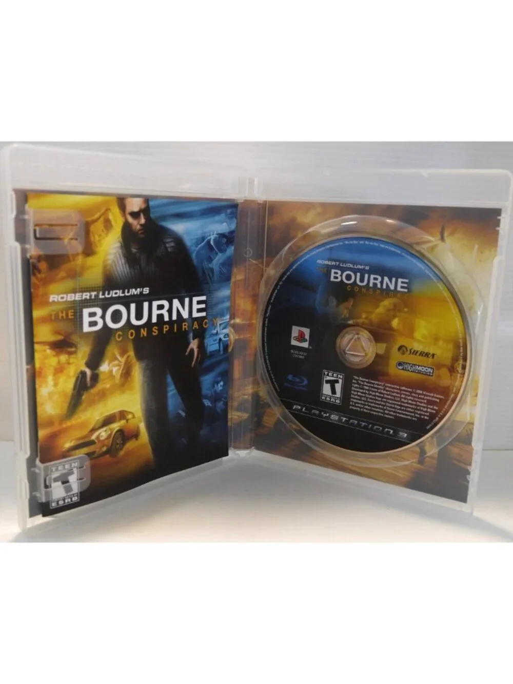 Sony PS3 The Bourne Conspiracy video game Playstation 3 Sierra/Vivendi 2008